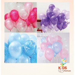 星星橡膠氣球5 個單色/雜色套裝 (熱賣中)